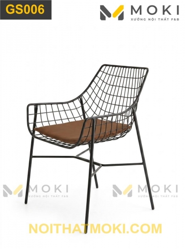 Ghế Sắt Cafe Nhà Hàng - GS006