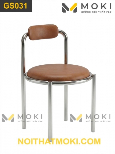 Ghế Inox Cafe Nhà Hàng - GS031