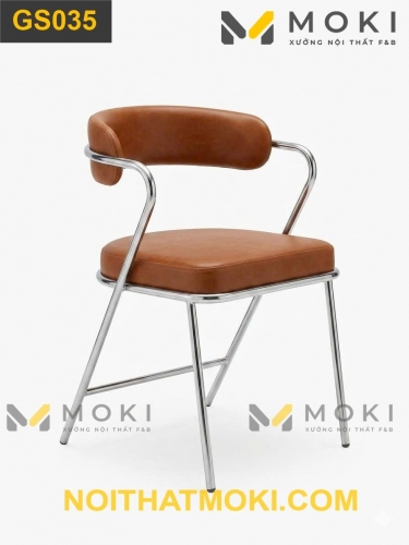 Ghế Inox Cafe Nhà Hàng - GS035