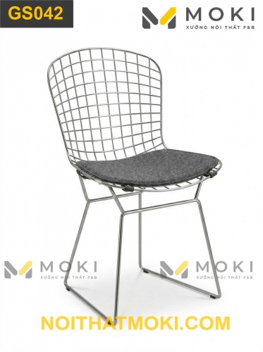 Ghế Inox Cafe Nhà Hàng - GS042