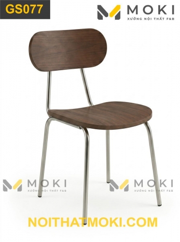 Ghế Inox Cafe Nhà Hàng - GS077